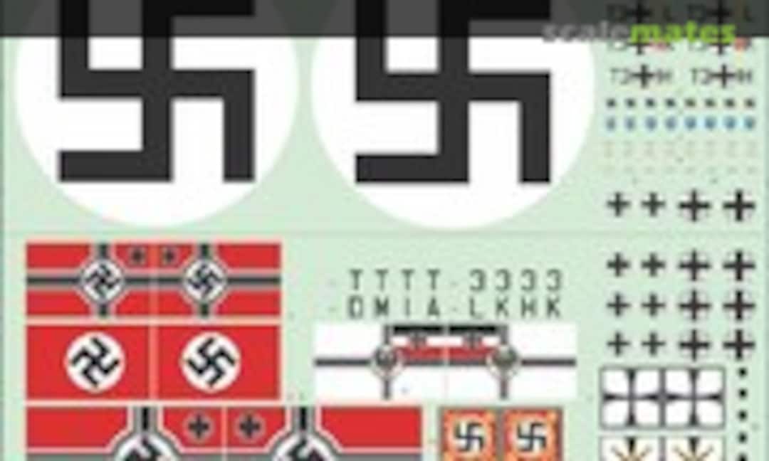 No KMS Bismarck – WWII German Battleship (Custom Hobby Decals 1328) 1328