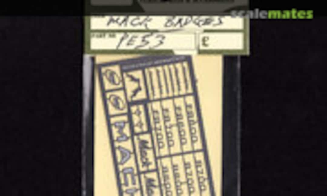 1:25 Mack Badges (Kit Form Services PE53) PE53