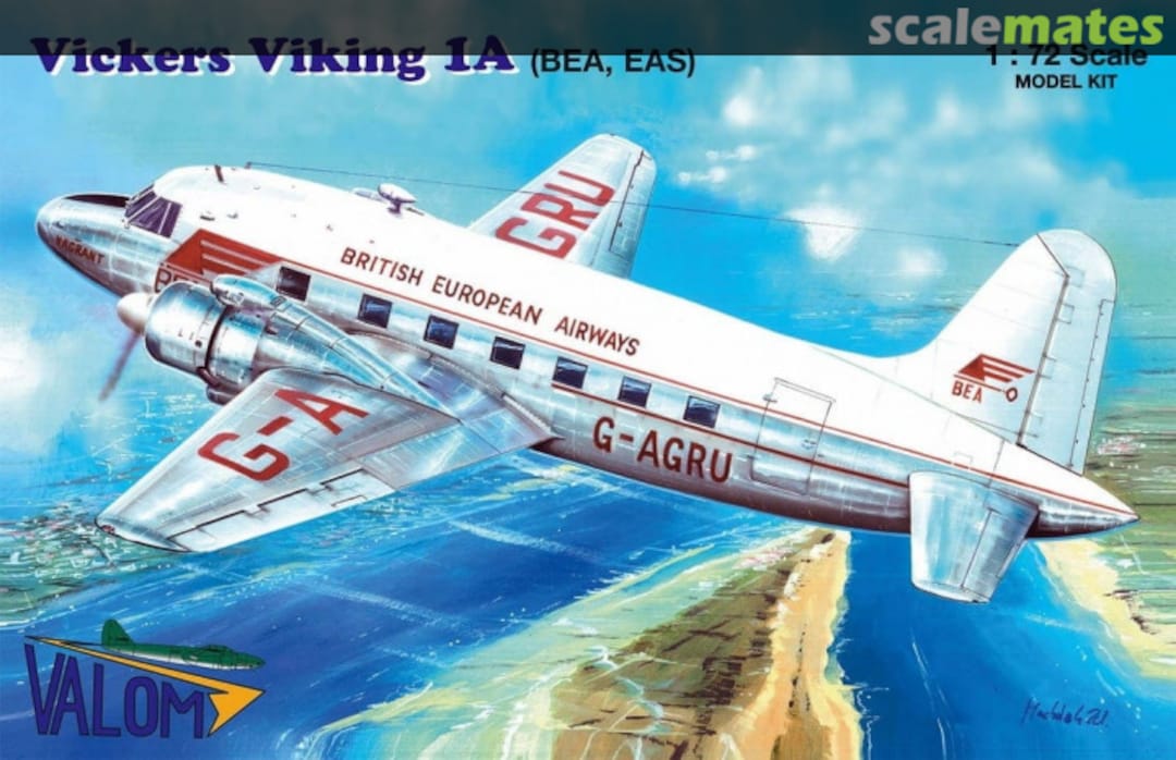 Boxart Vickers Viking 1A 72149 Valom Boxart Vickers Viking 1A 72149 Valom