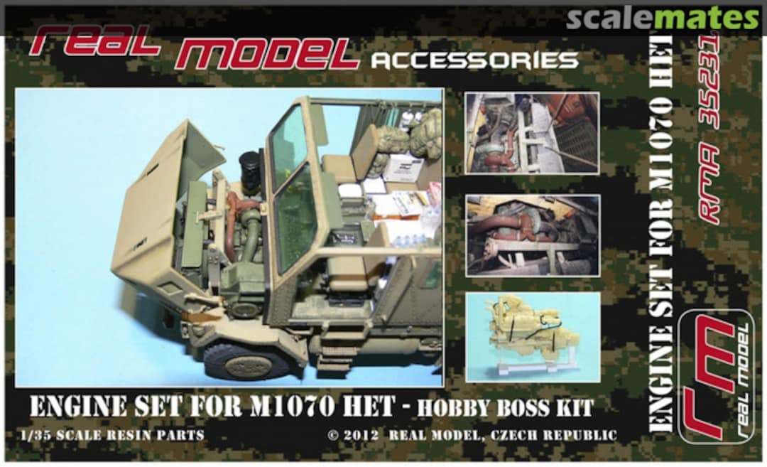 Boxart M1070 HET Engine set RMA35231 Real Model Boxart M1070 HET Engine set RMA35231 Real Model