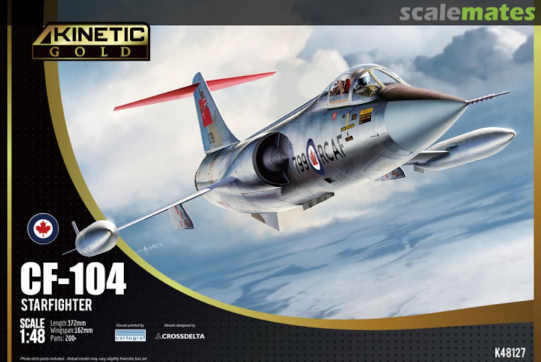 Boxart CF-104 Starfighter K48127 Kinetic Boxart CF-104 Starfighter K48127 Kinetic