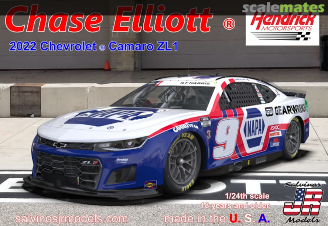 Boxart 2022 Chevrolet Camaro ZL1 HMC2022CEC Salvinos JR Models Boxart 2022 Chevrolet Camaro ZL1 HMC2022CEC Salvinos JR Models