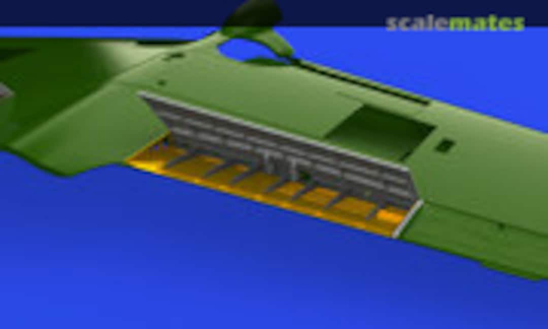 1:48 A6M3 Type 22 landing flaps PRINT (Eduard 648807) 648807