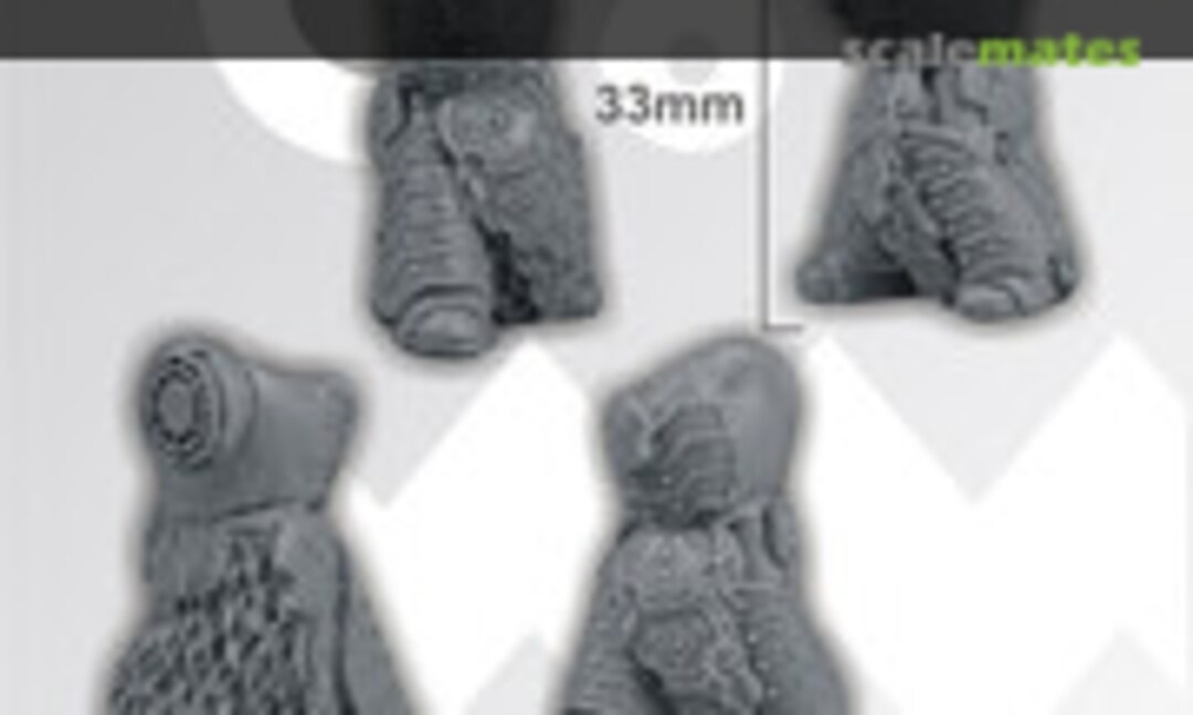 No Celtic SF Armour #3 (Scibor Monsterous Miniatures CPAR0042) CPAR0042