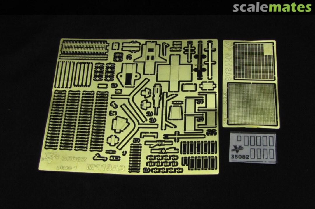 Boxart M113A3 - PE parts 35082 Vmodels Boxart M113A3 - PE parts 35082 Vmodels