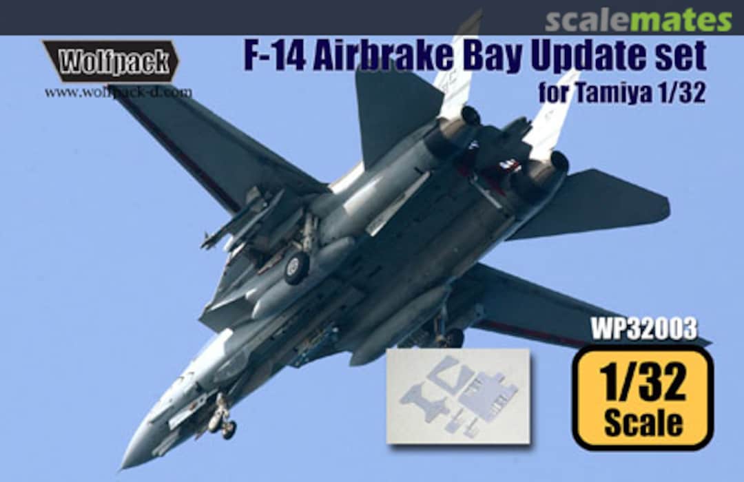 Boxart F-14 Airbrake Bay Set WP32003 Wolfpack Boxart F-14 Airbrake Bay Set WP32003 Wolfpack