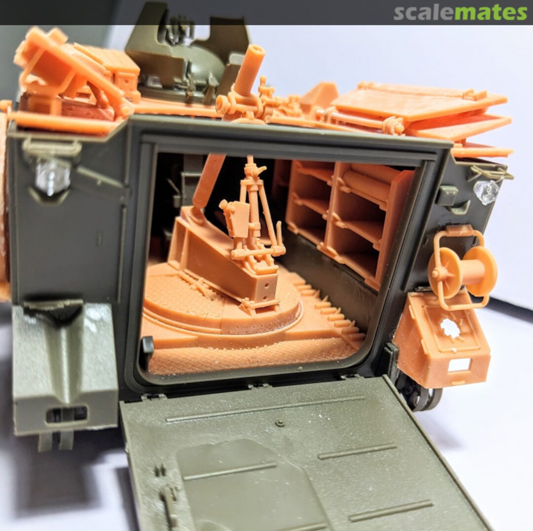 Boxart M125A1 Mortar Carrier conversion set HL0214 Hobby Link