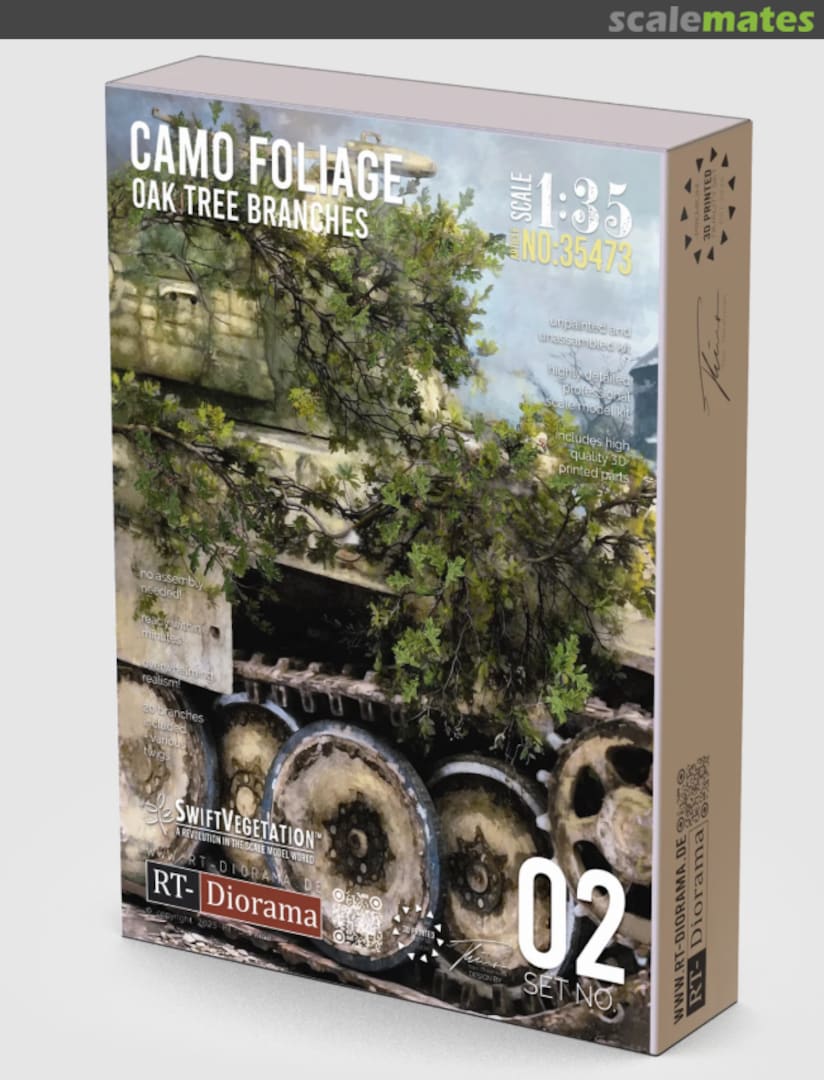 Boxart Oak Tree Branches / Eichenzweige 35473 RT-Diorama Boxart Oak Tree Branches / Eichenzweige 35473 RT-Diorama