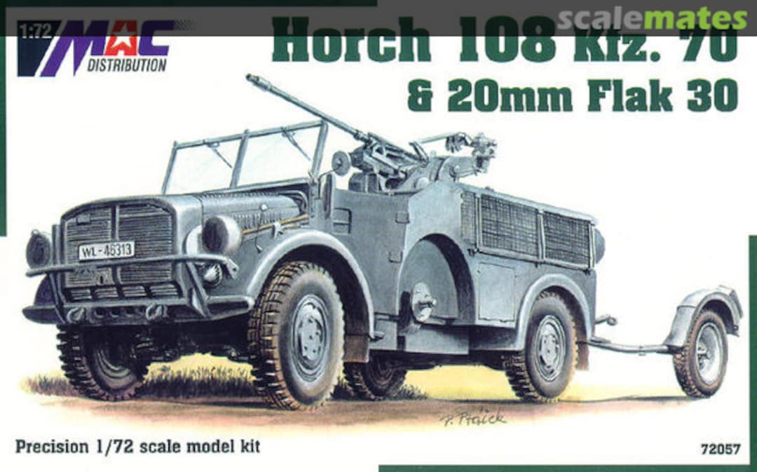 Boxart Horch 108 + 20mm Kfz.70 MAC72057 MAC Distribution Boxart Horch 108 + 20mm Kfz.70 MAC72057 MAC Distribution