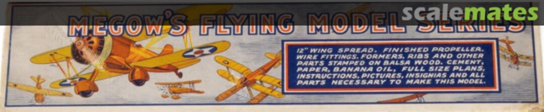 Boxart Curtiss Helldiver F11 Megow Boxart Curtiss Helldiver F11 Megow