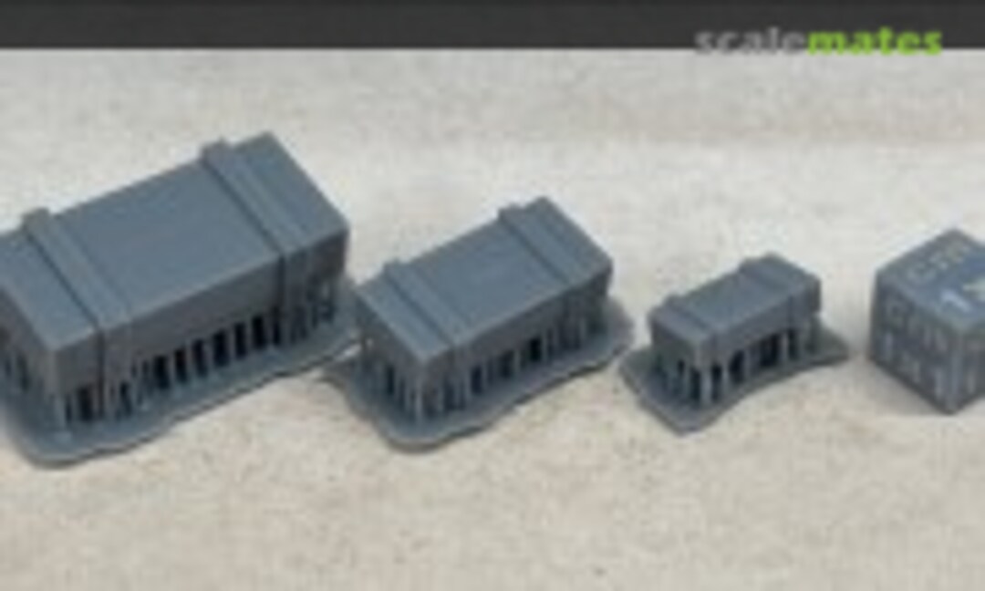 1:72 Worn wooden crates - type 2 (EMP3d 72040542) 72040542