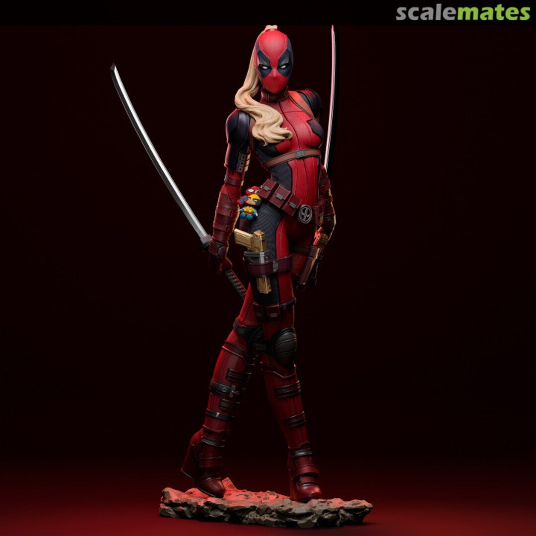 Boxart Lady Deadpool Abe3D Boxart Lady Deadpool Abe3D