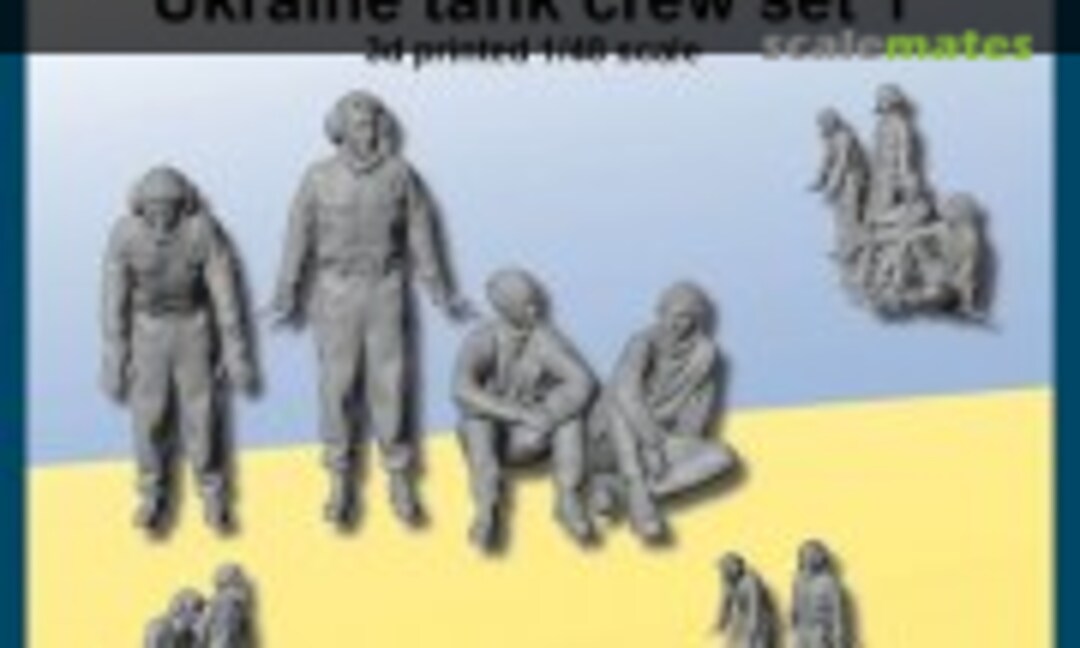 1:48 Ukraine Tank Crew Set 1 (FC Model Trend 48551) 48551