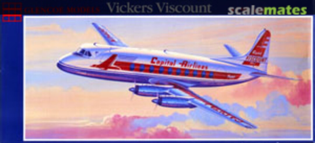 Boxart Vickers Viscount 05501 Glencoe Models Boxart Vickers Viscount 05501 Glencoe Models