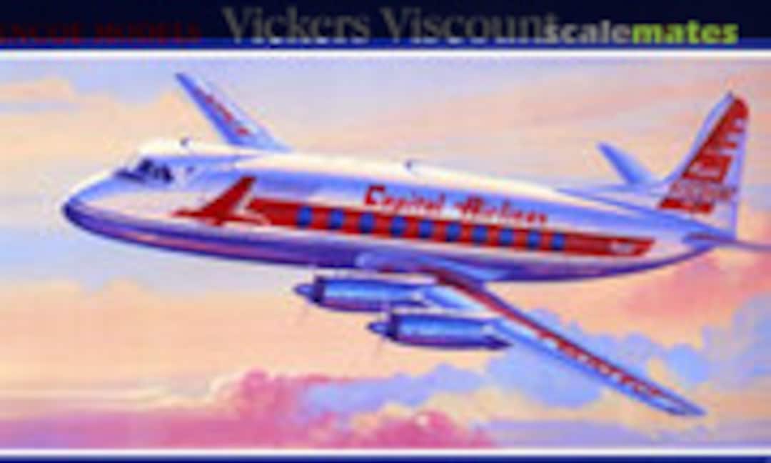 1:96 Vickers Viscount (Glencoe Models 05501)