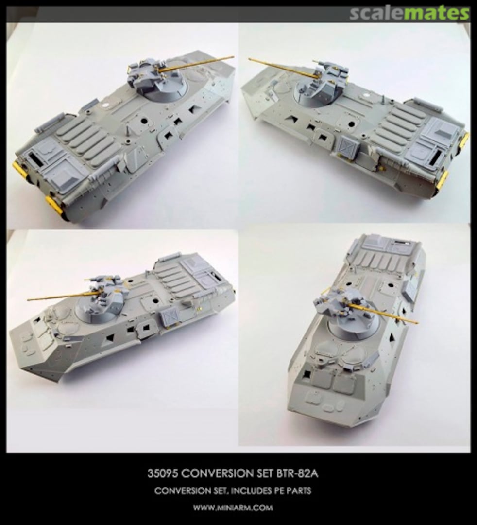 Boxart BTR-82A Conversion set B35095 Miniarm Boxart BTR-82A Conversion set B35095 Miniarm
