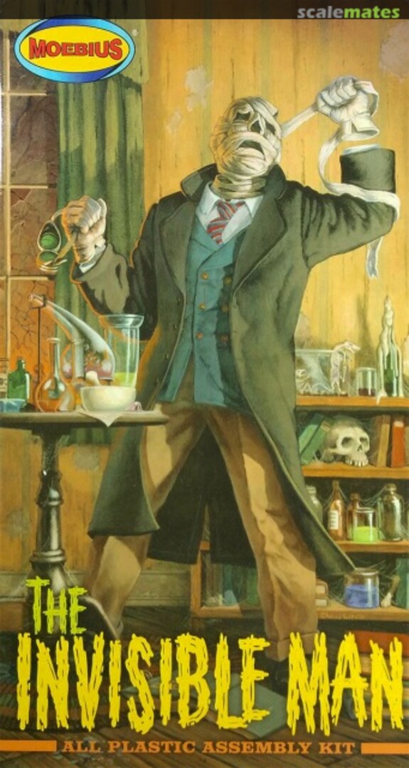 Boxart Invisible Man 903 Moebius Models