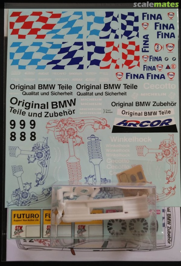 Boxart BMW E36 320i "Team Schnitzer" #8/#9 STW 1998 - Transkit MSMT015 MSM Creation Boxart BMW E36 320i "Team Schnitzer" #8/#9 STW 1998 - Transkit MSMT015 MSM Creation