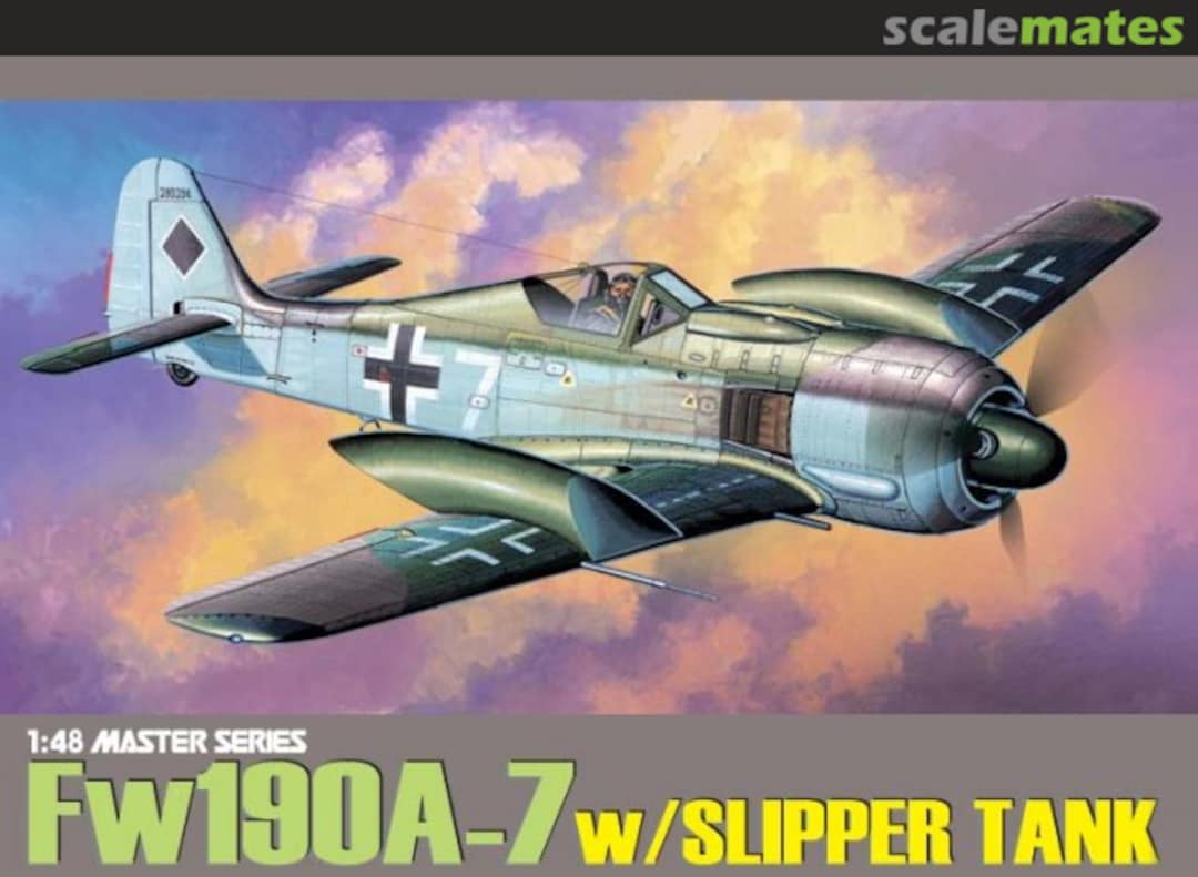 Boxart Fw190A-7 w/Slipper Tank 5545 Dragon Boxart Fw190A-7 w/Slipper Tank 5545 Dragon