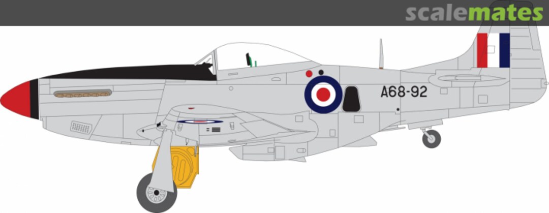Boxart RAAF PR Mustang Conversion RRR 48185 Red Roo Models Boxart RAAF PR Mustang Conversion RRR 48185 Red Roo Models