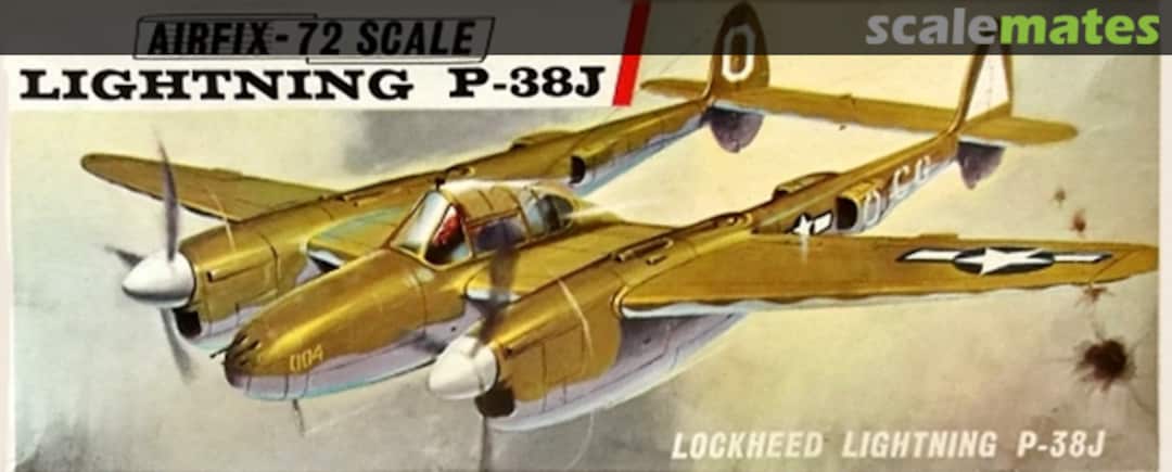 Boxart Lightning P-38J 284 Airfix