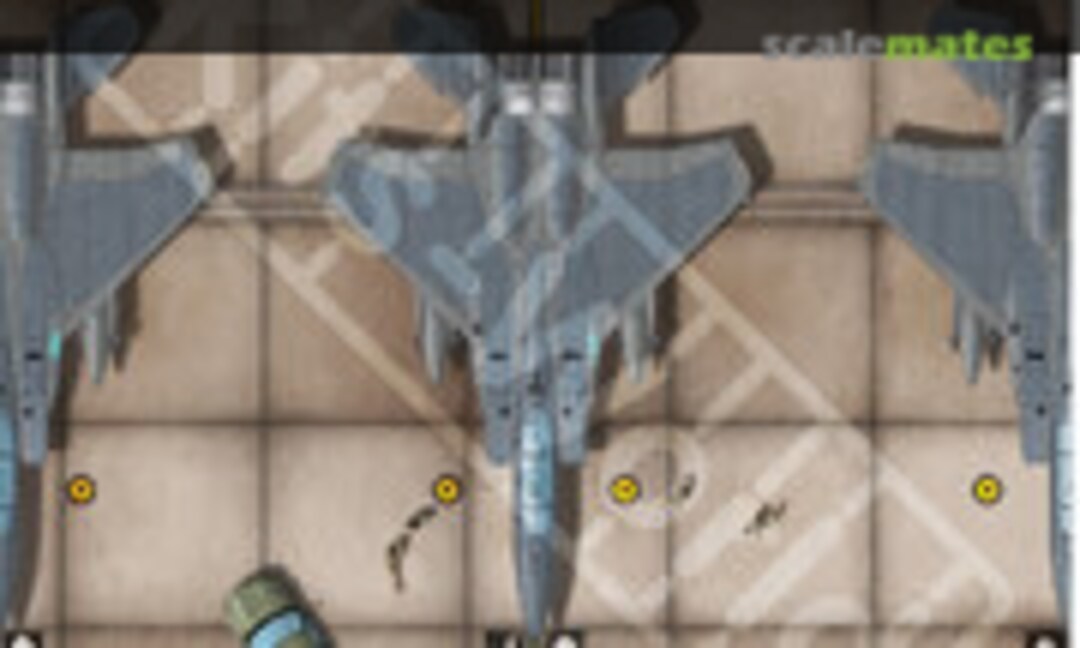 1:72 Diorama Adhesive Base- Lankenheath (Kits-World KWB72-487) KWB72-487