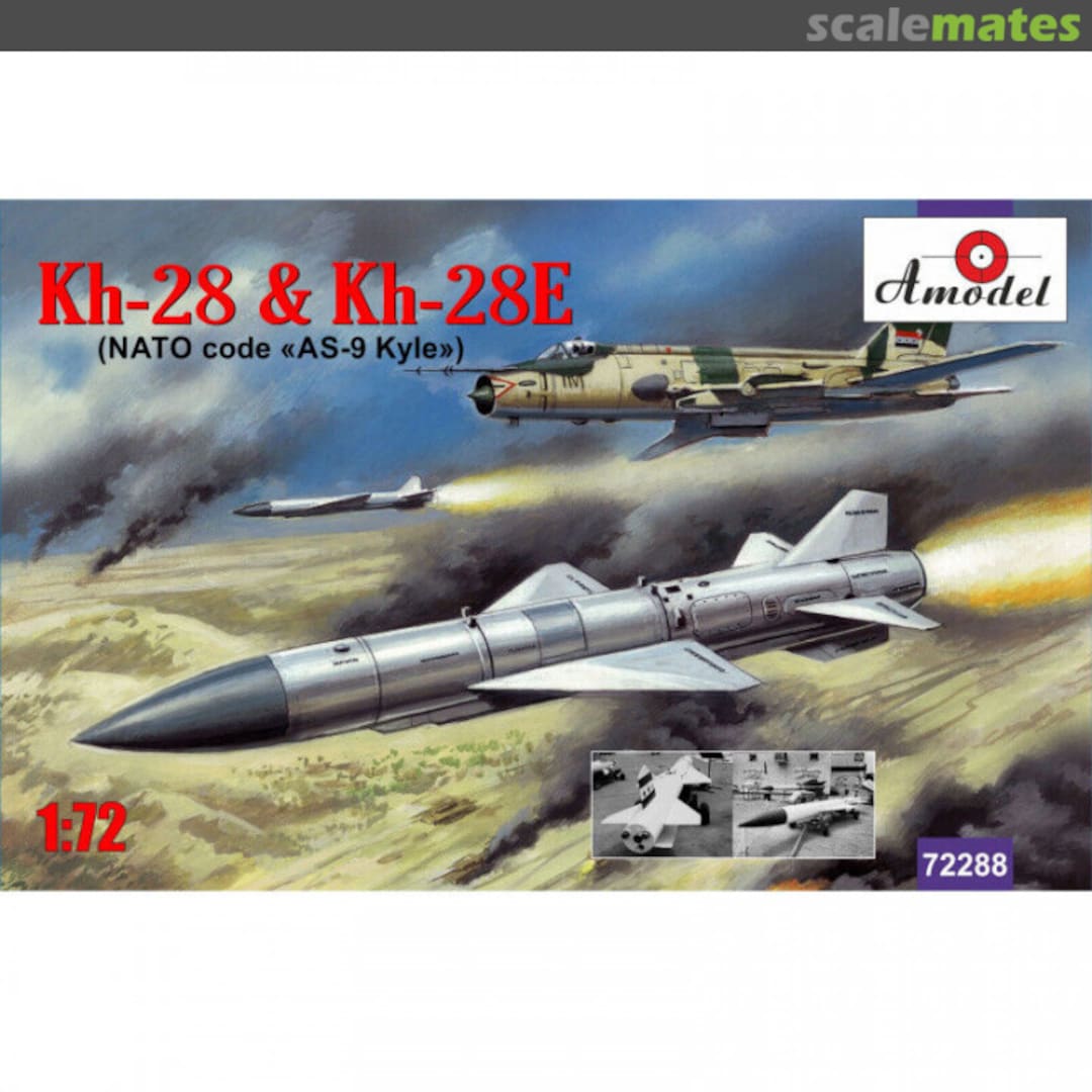 Boxart Kh-28 & Kh-28E 72288 Amodel Boxart Kh-28 & Kh-28E 72288 Amodel