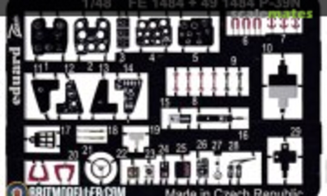 1:48 P-39N detail set (Eduard FE1484) FE1484