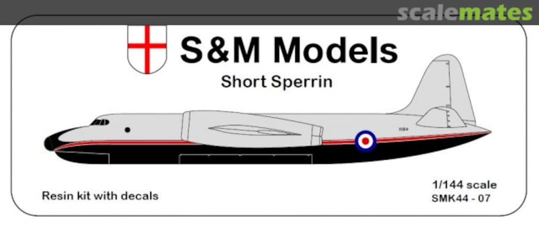 Boxart Short Sperrin SMK44-07 S&M Models Boxart Short Sperrin SMK44-07 S&M Models