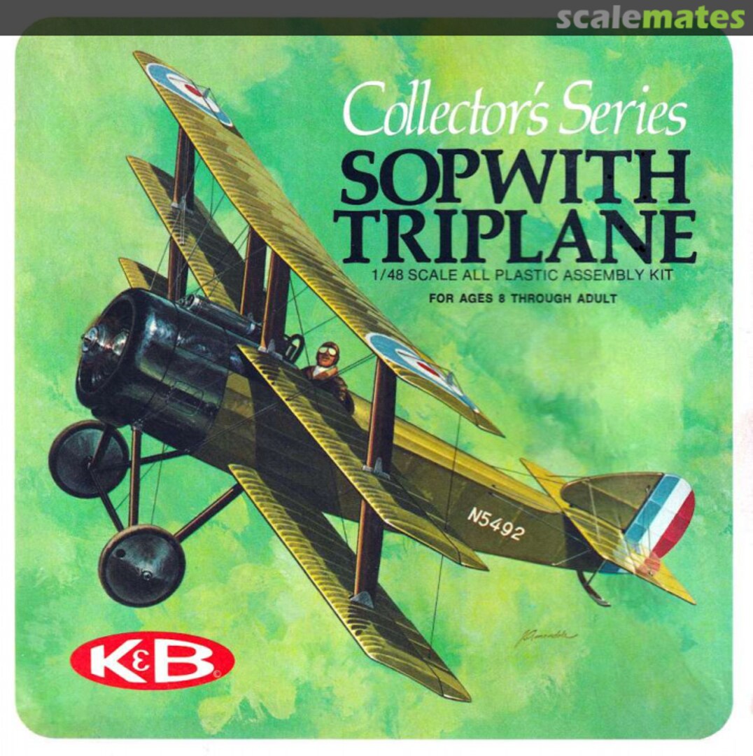 Boxart Sopwith Triplane 1100-170 K&B Boxart Sopwith Triplane 1100-170 K&B