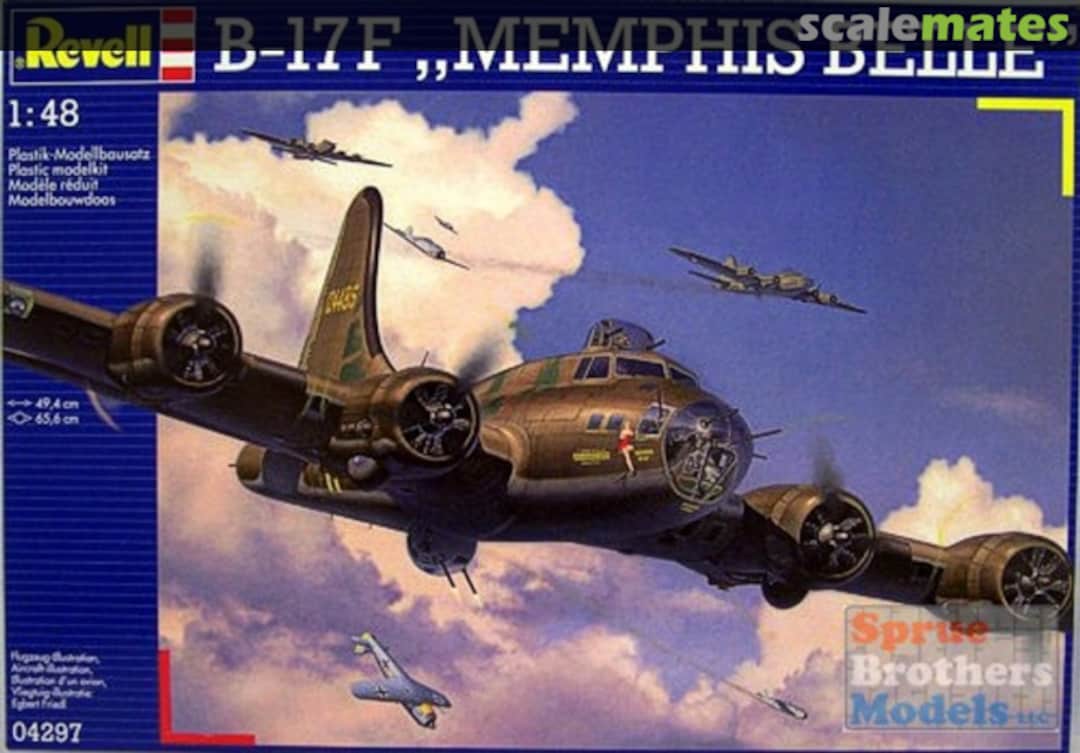 Boxart B-17F "Memphis Belle" 04297 Revell Boxart B-17F "Memphis Belle" 04297 Revell