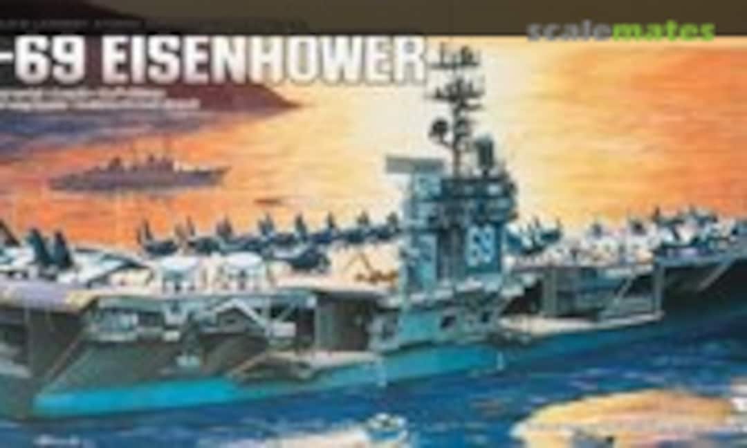 1:800 CVN-69 Eisenhower (Academy 14212)