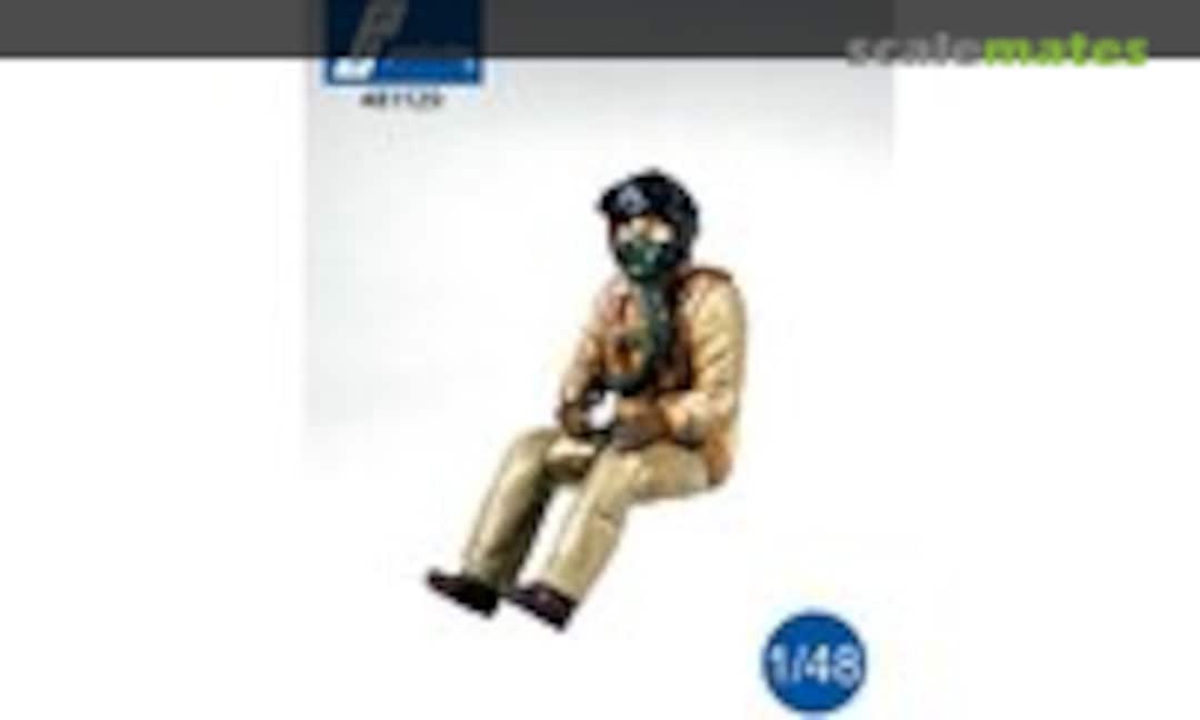 1:48 US Navy Pilot seated in a/c (50s) (PJ Production 481129)
