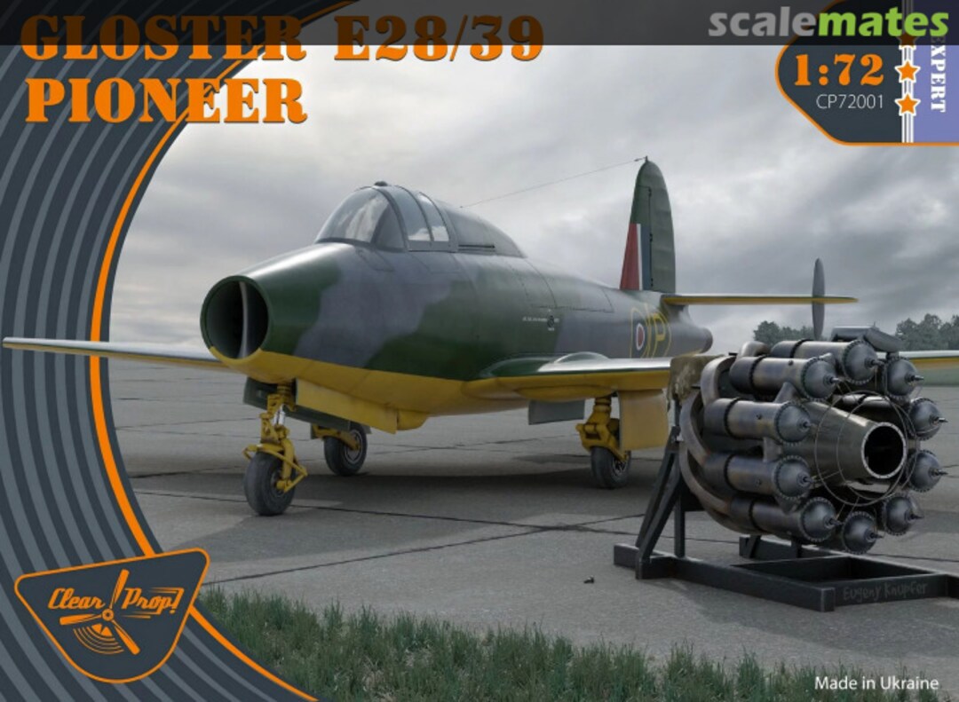 Boxart Gloster E28/39 Pioneer CP72001 Clear Prop!