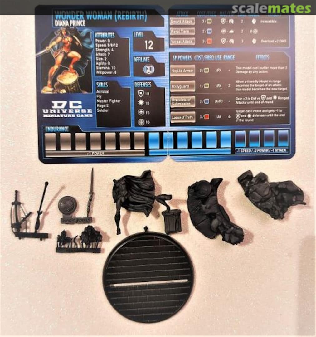 Contents Wonder Woman DCUN070 Knight Models Contents Wonder Woman DCUN070 Knight Models