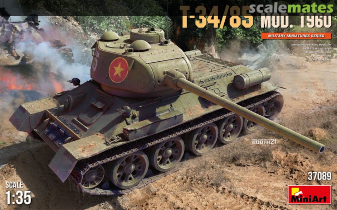 Boxart T-34/85 37089 MiniArt Boxart T-34/85 37089 MiniArt