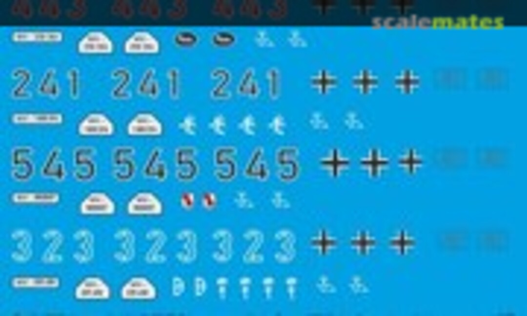 1:48 markings for 4 Sd. Kfz 251-22 (Peddinghaus-Decals 48 4130) 48 4130