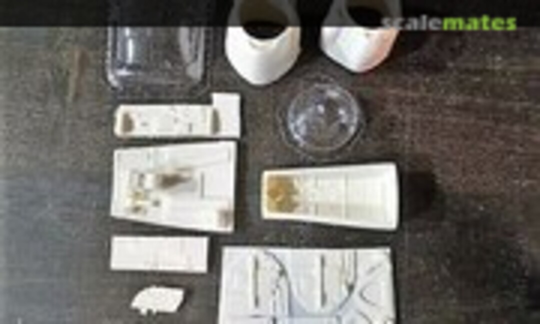 1:48 B-26B Maurader Resin Correction Improvement Set (Wilde Sau Resin )