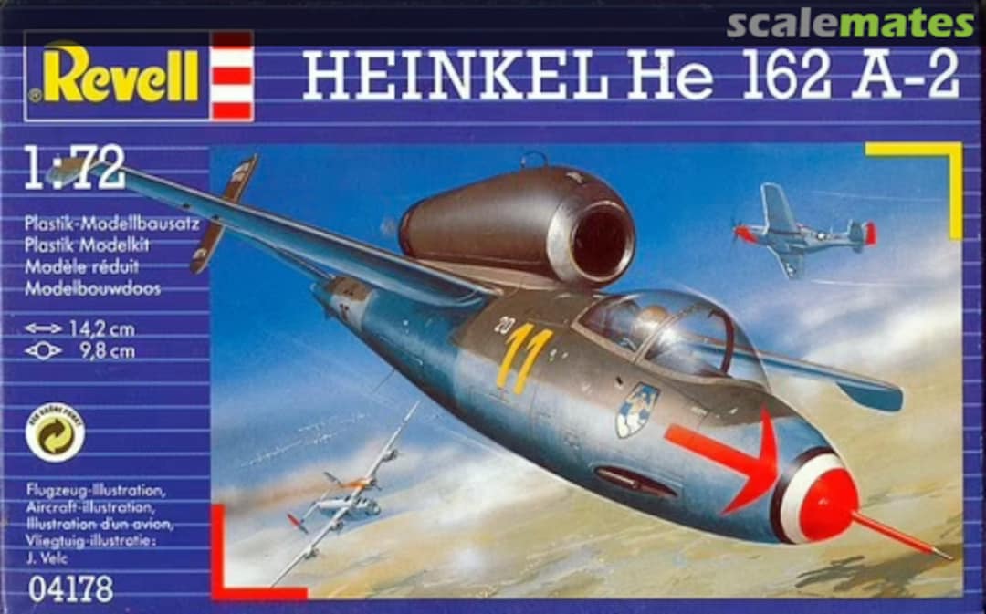 Boxart Heinkel He 162 A-2 04178 Revell Boxart Heinkel He 162 A-2 04178 Revell