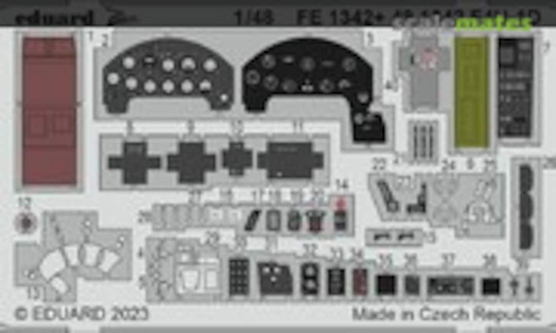 1:48 F4U-1D detail set (Eduard FE1342) FE1342