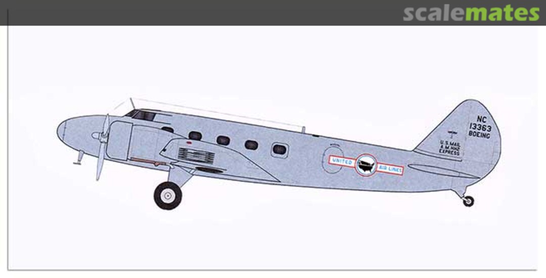 Boxart Boeing 247D YO-13R Welsh Models Boxart Boeing 247D YO-13R Welsh Models