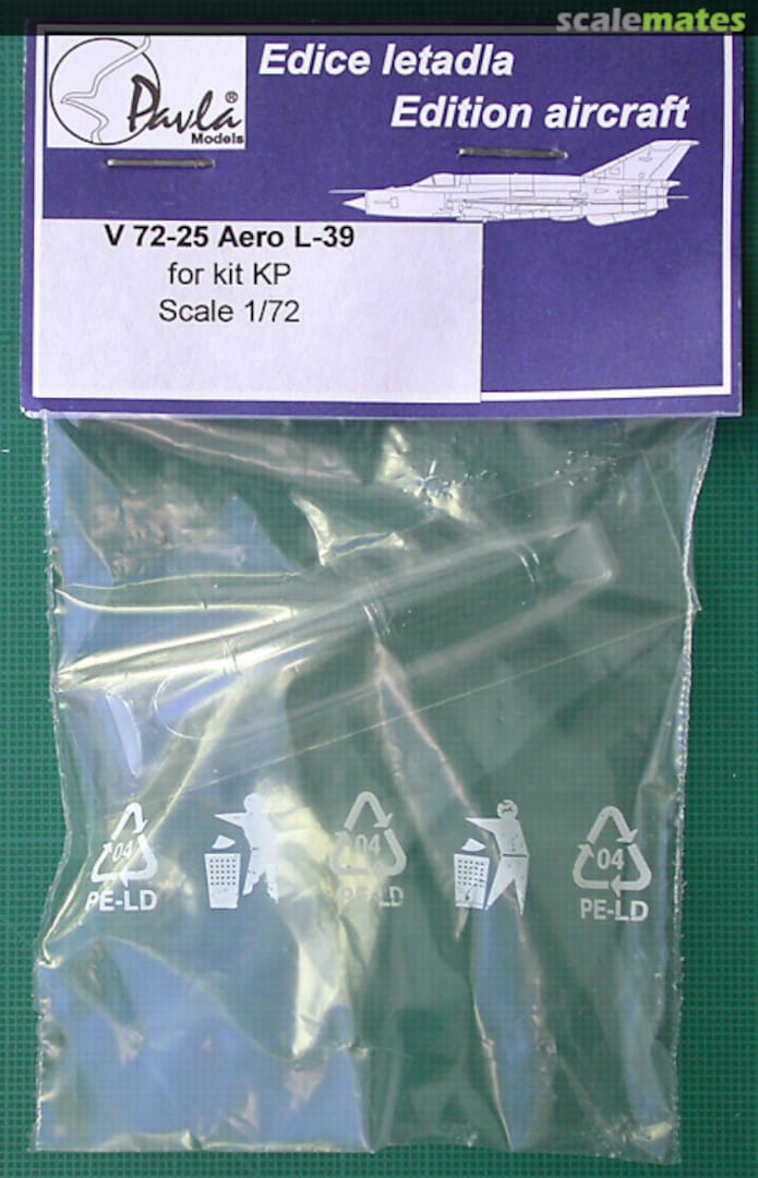 Boxart L-39 canopy V72-25 Pavla Models Boxart L-39 canopy V72-25 Pavla Models