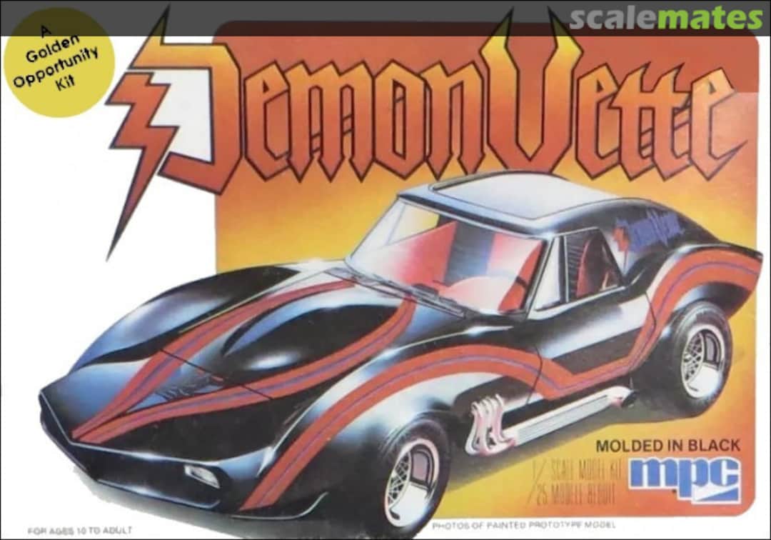 Boxart Demon Vette 3719 MPC Boxart Demon Vette 3719 MPC