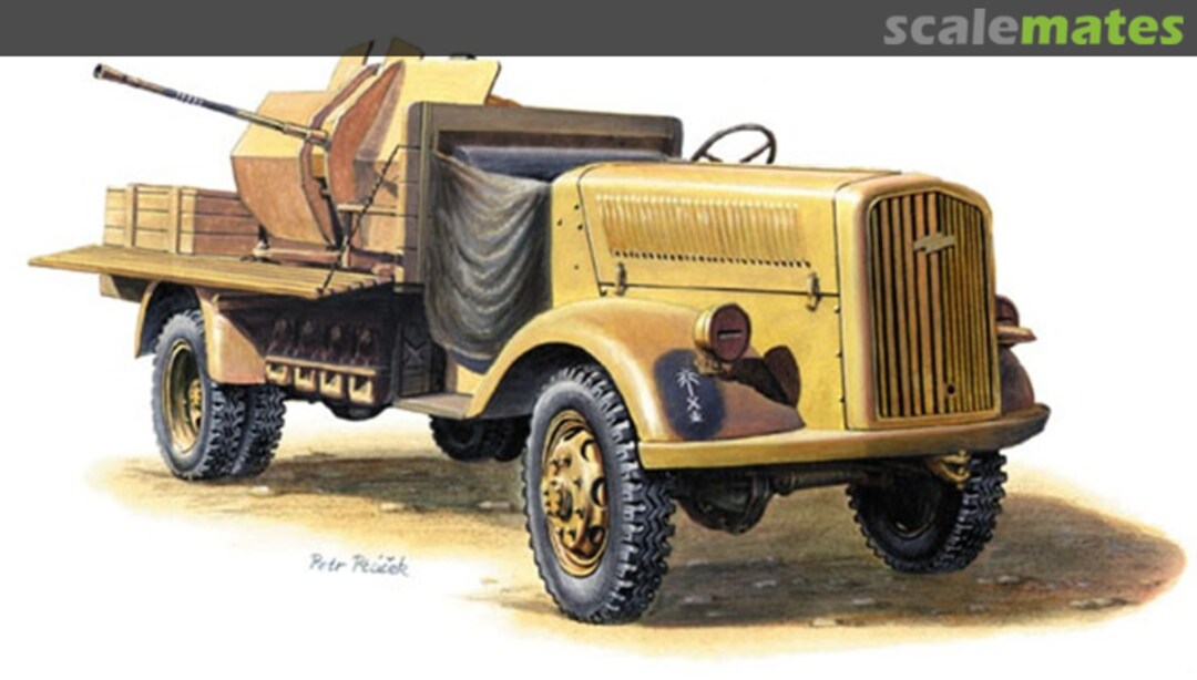 Boxart Opel Blitz w/Flak 38 Afrika Korps MAC72067 MAC Distribution Boxart Opel Blitz w/Flak 38 Afrika Korps MAC72067 MAC Distribution