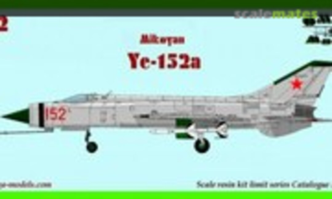 1:72 Mikoyan Ye-152a (Omega Models 72292)