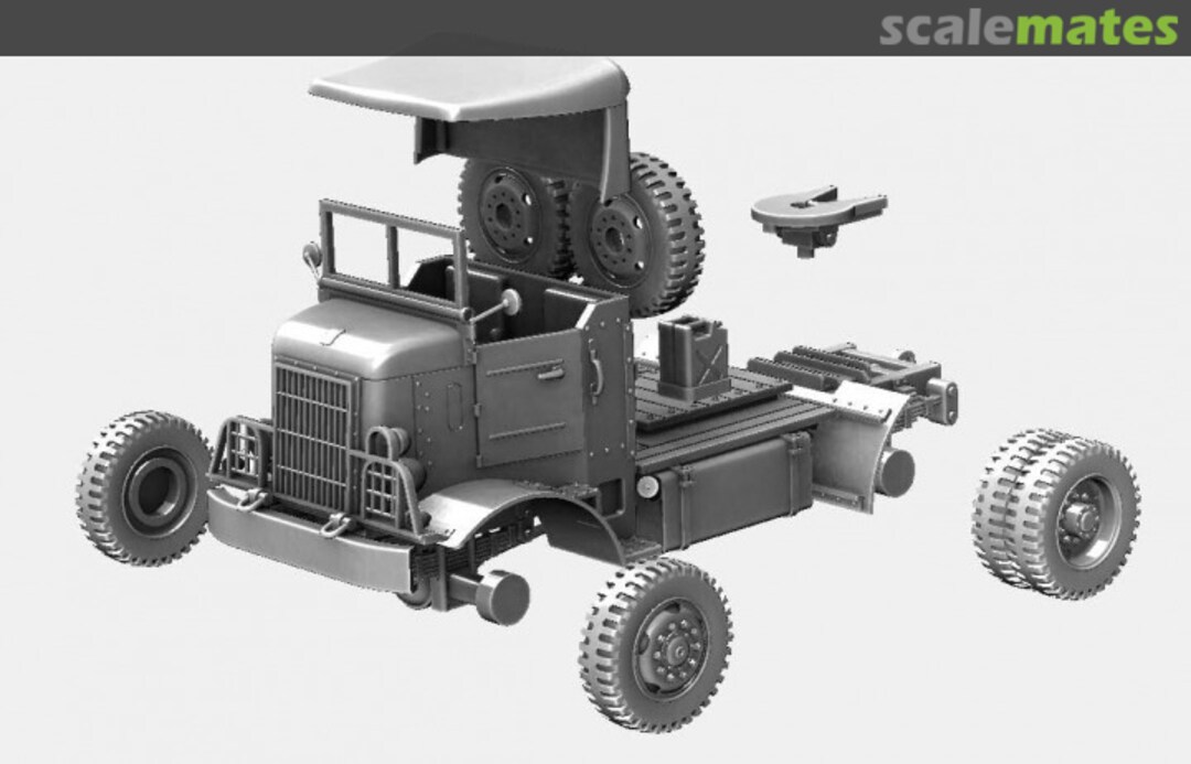 Boxart Autocar U-7144-T Tractor 72012301 EMP3d