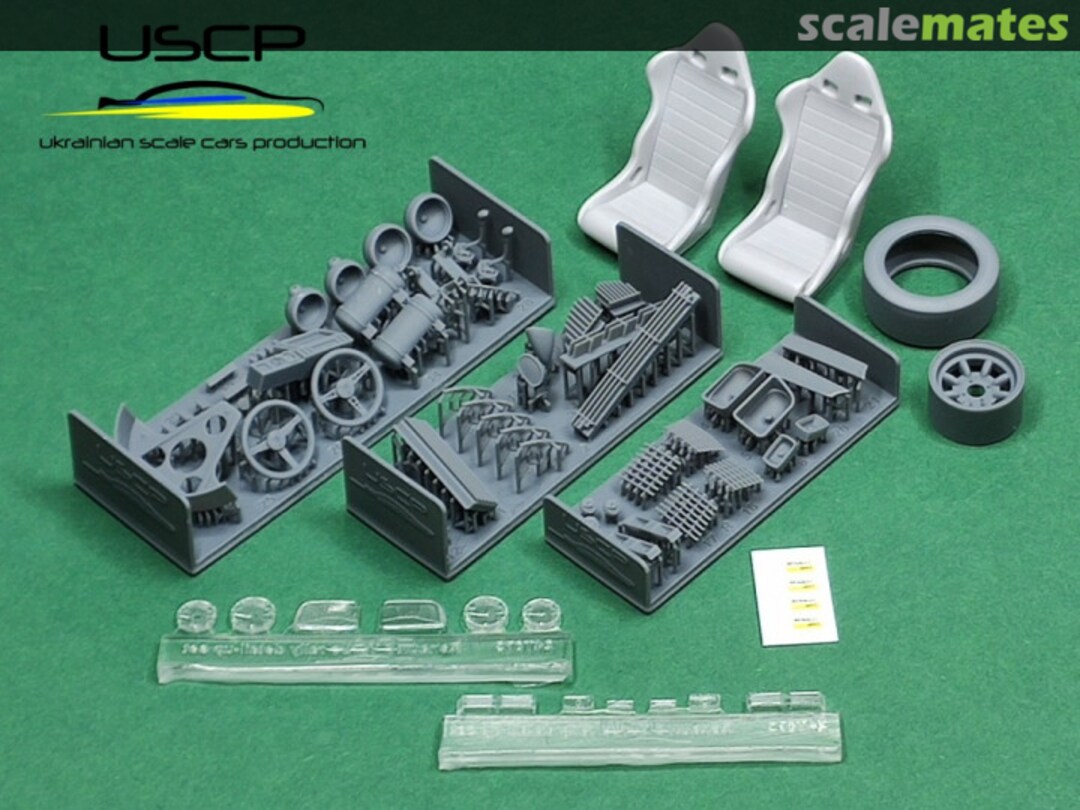 Contents Renault 5 Turbo Rally detail-up set 24T073 USCP