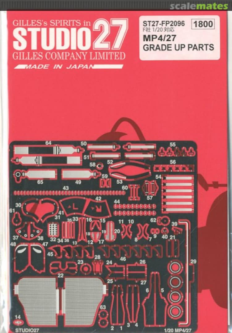 Boxart Mclaren MP4/27 ST27-FP2096 Studio27 Boxart Mclaren MP4/27 ST27-FP2096 Studio27