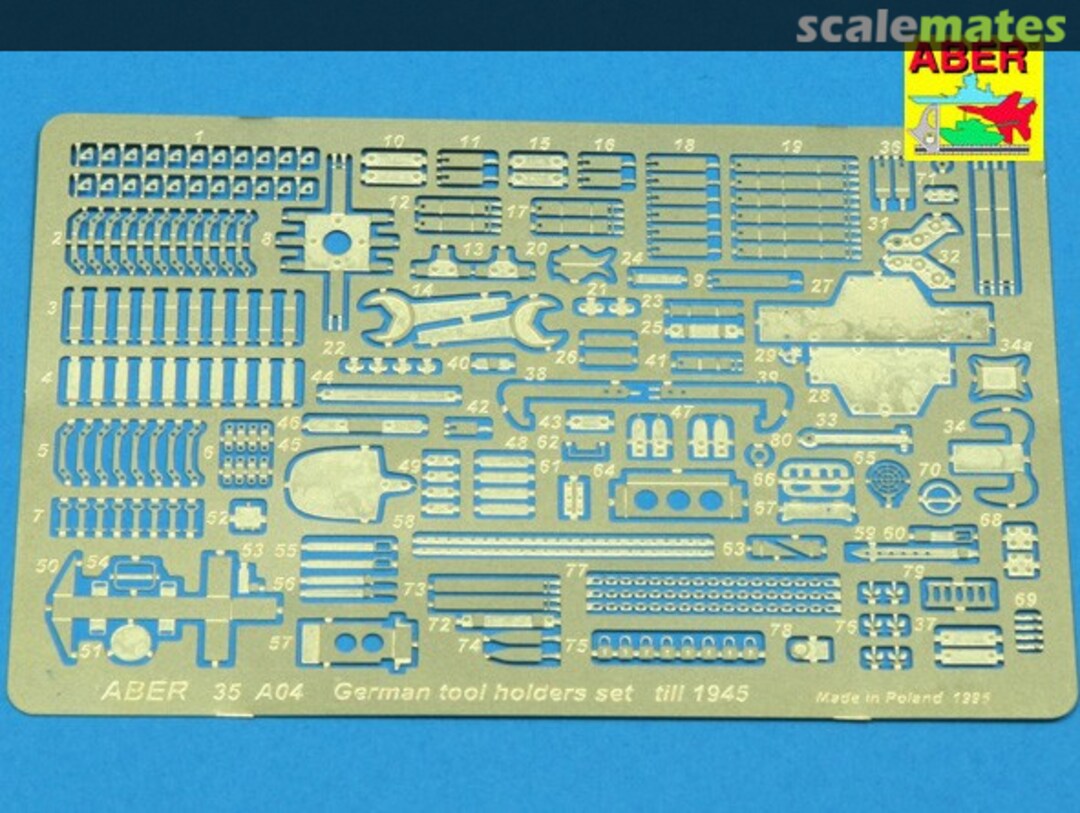 Boxart German tool holders set from 1943-1945 35A04 Aber Boxart German tool holders set from 1943-1945 35A04 Aber