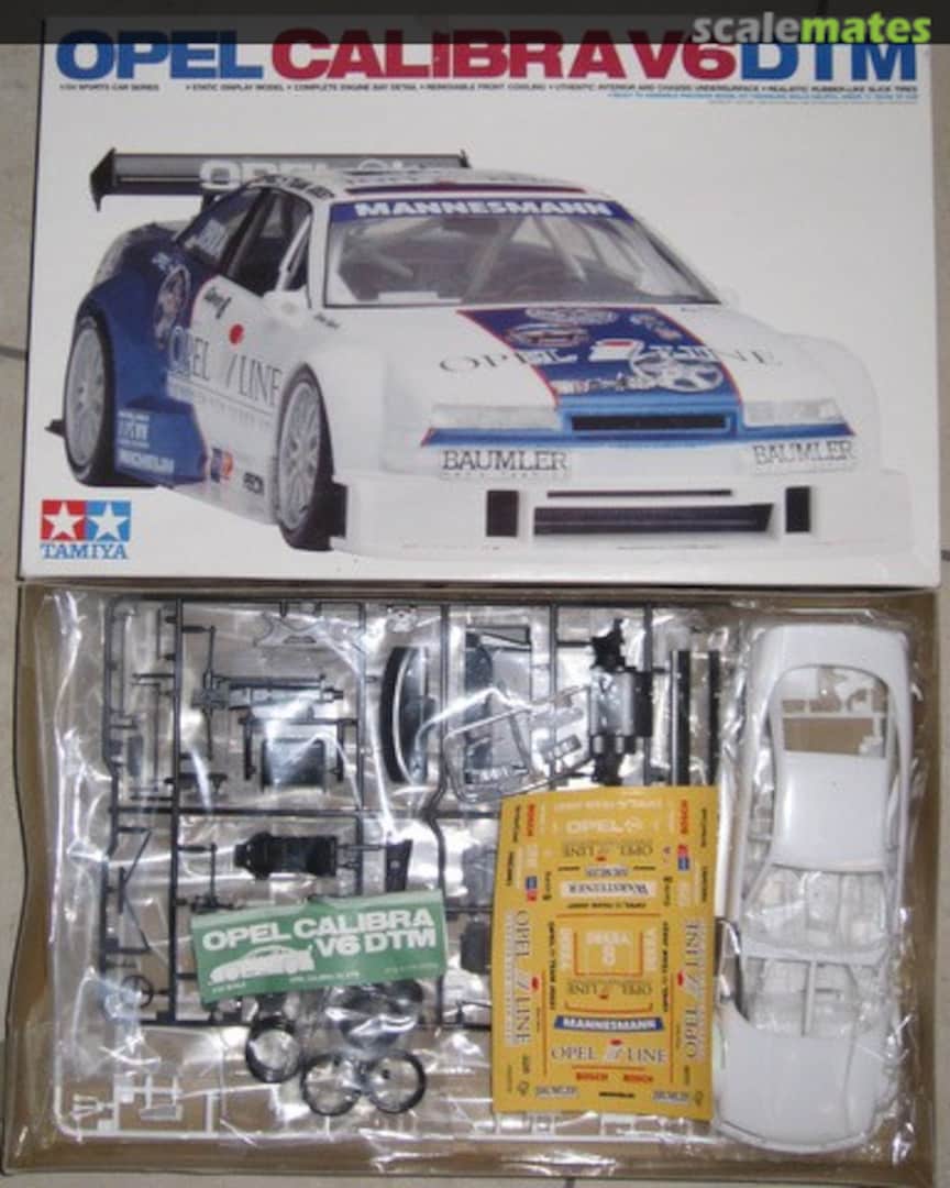 Boxart Opel Calibra V6 DTM 24149 JL Tamiya Boxart Opel Calibra V6 DTM 24149 JL Tamiya